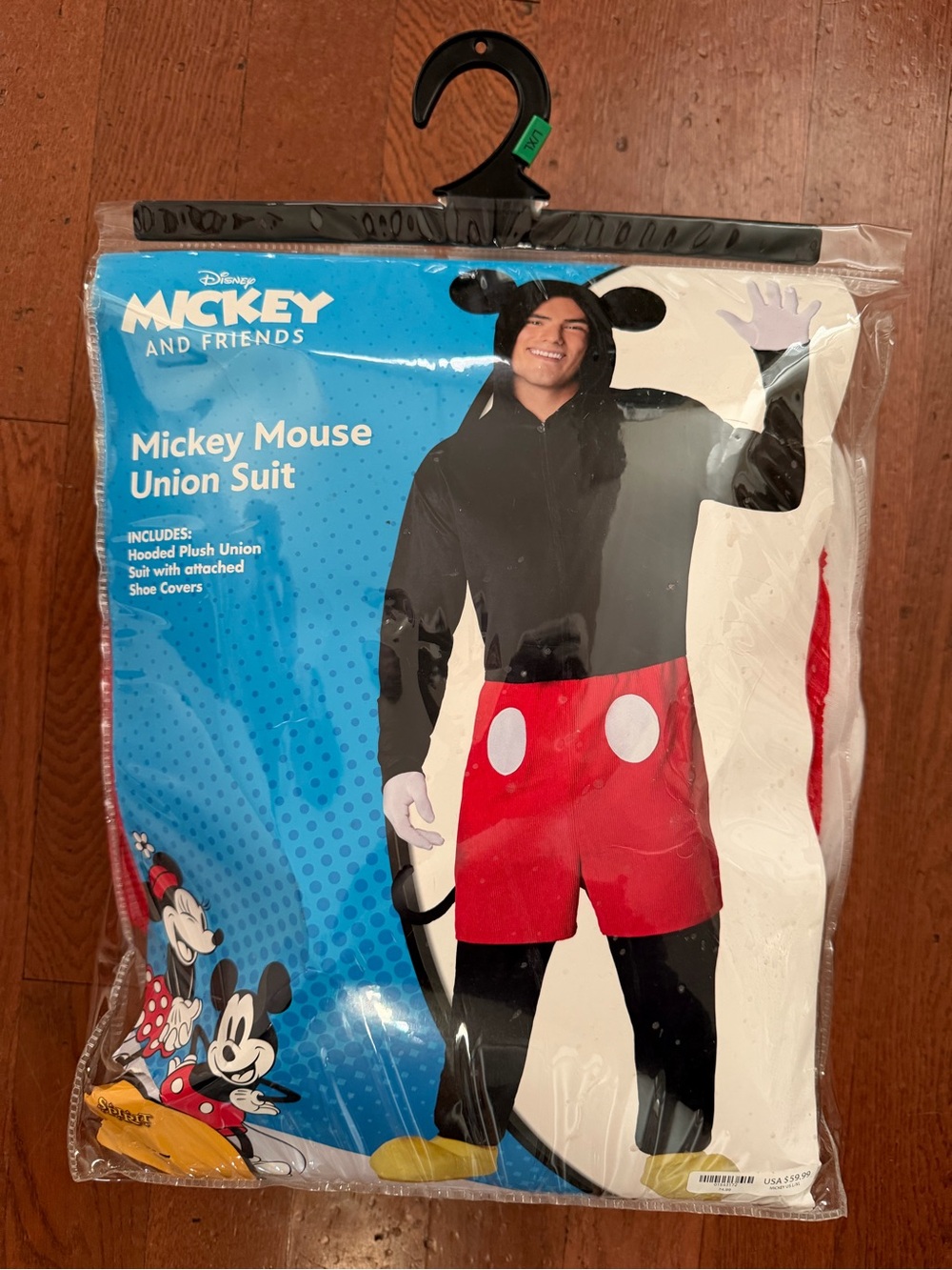 Disney Mickey Mouse Adult Costume - L/XL